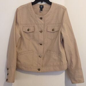 W. Work To Weekend Lightweight Button Down Jacket